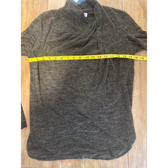 Isabel Marant Assymetrical Gray Long Sleeve Top normcore minimalist SIZE 38/M - Picture 3 of 7